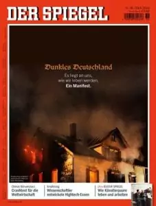 Spiegel dunkles Deutschland